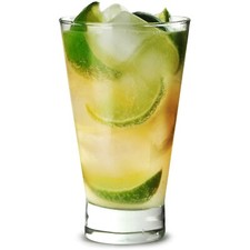 6 HI BALL TUMBLERS - GLASSES - ARCOROC SHETLAND FLARED  (11.3/4 us oz - 35cl)