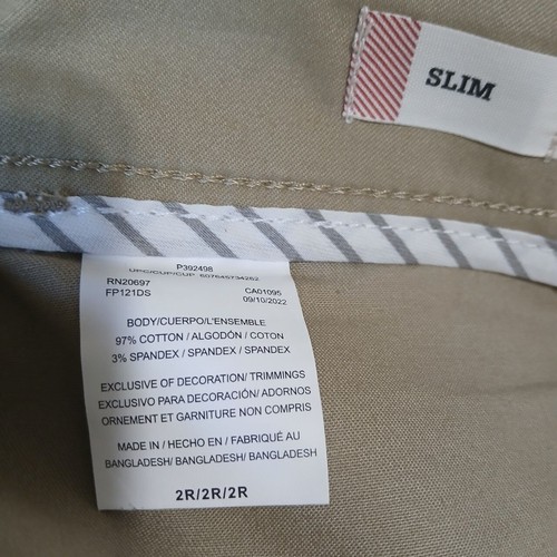 NWT Dickies Women's Wide Band Stretch Fabric Classic Fit Sz 2R Khaki Pants🚩 - Picture 4 of 9