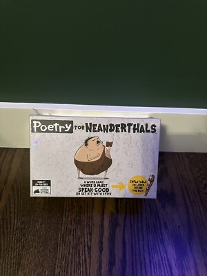 Poetry For Neanderthals -  Word Game by Exploding Kittens