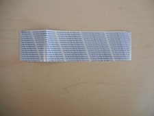 Cvilux E208903 AWM 20706 105C 60V VW-1 Flex Cable 16 cm Long 4.3 cm Wide 79 Pin
