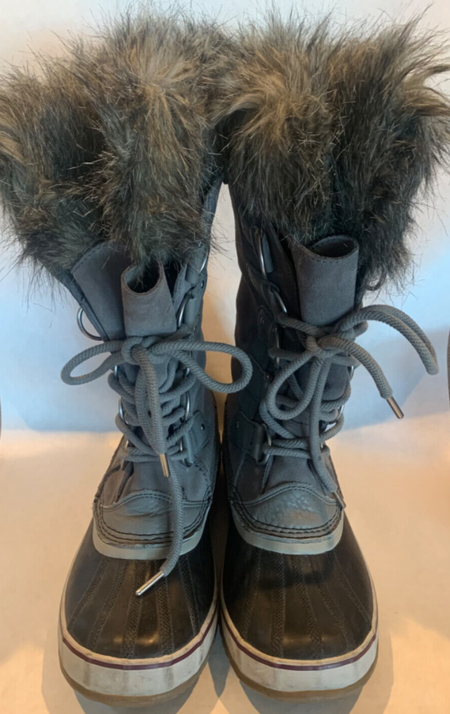 Sorel Women's Leather Waterproof Snow Boots Size 10 NL2429-052-image