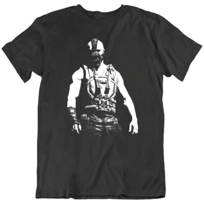 Bane, Batman Superhero Movie T Shirt Tee Gift New #2