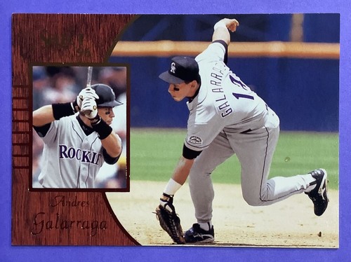 1996 Pinnacle Select Andres Galarraga Colorado Rockies HOF #3 - 第 1/2 張圖片