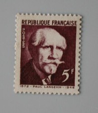 France année 1948 YT 820 Neuf luxe ** Paul Langevin
