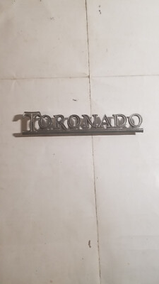 Original 1971 1972 Oldsmobile Toronado Script Emblem 9864290 Qty 1 | eBay