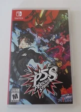 Replacement Case (NO GAME) Persona 5 Strikers Nintendo Switch