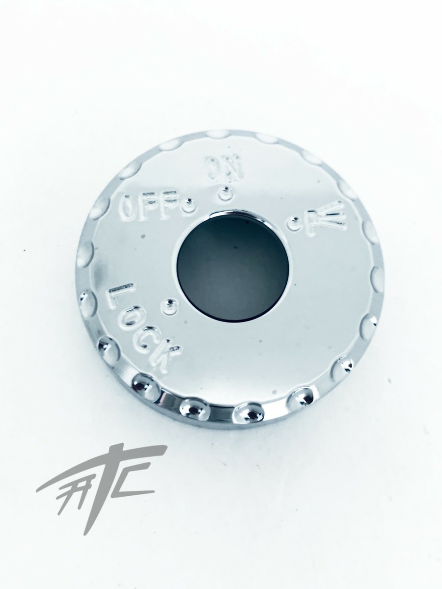 PK ピーケイ('14インド) ZX-14 CHROME DIAMOND CUT “ZX” ENGRAVED KEY COVER 2009