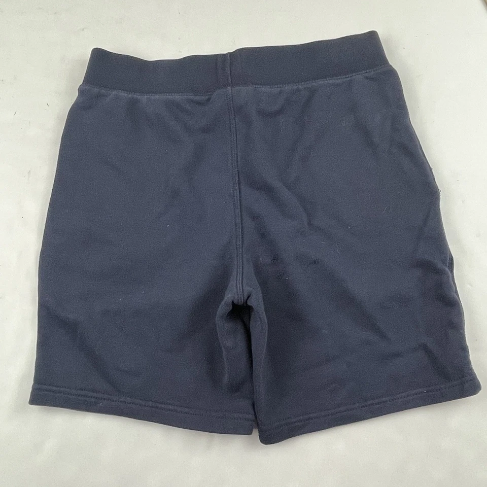 Champion Sweat Shorts Kids Youth L (14-16) Athletic Sports Gym Cotton Blend Navy - Image 2 of 4