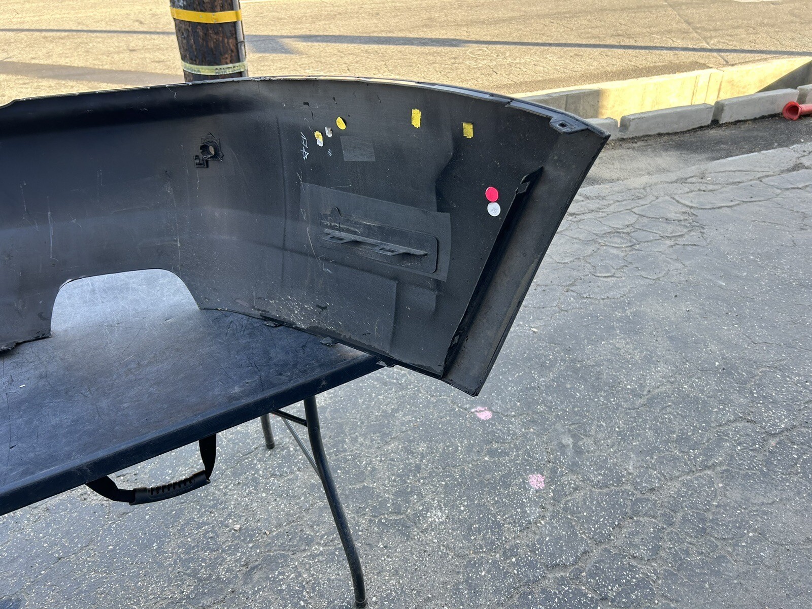 15-17 Rolls Royce Dawn RR6 Rear Bumper Cover 51127312232 OE W/ Sensor Opt.