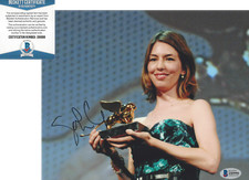 DIRECTOR SOFIA COPPOLA SIGNED 'MARIE ANTOINETTE' 8x10 PHOTO BECKETT COA BAS