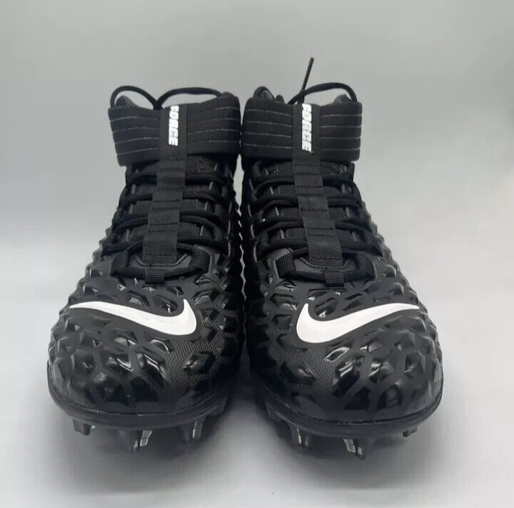 NIKE FORCE SAVAGE PRO 2 FOOTBALL CLEATS SIZE 11 BLACK WHITE  display picture 1