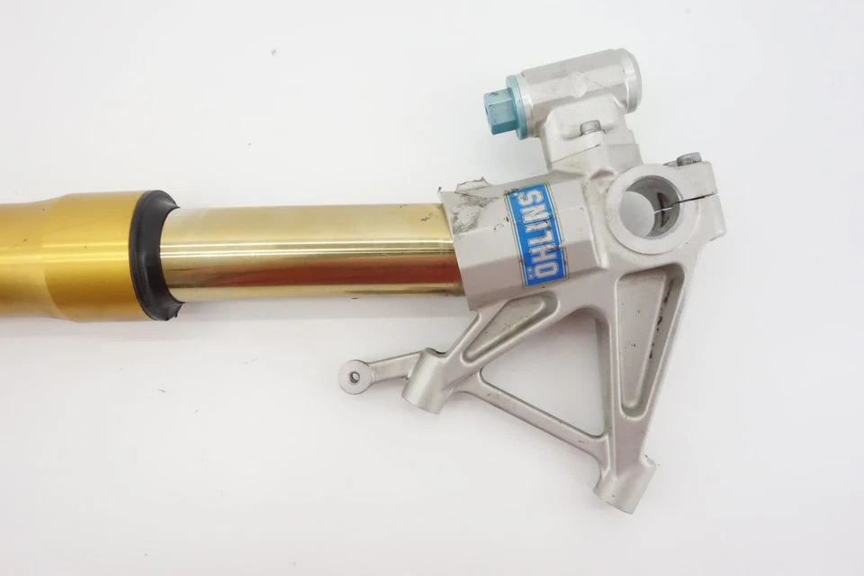 04-08 Aprilia RSV4 1000 horquillas delanteras Ohlins OEM de fábrica suspensión trasera izquierda doblada Foto 4 de 4