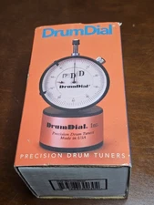 DrumDial Precision Drum Tuner Made In USA Original Box Box is about 5 3/4s?