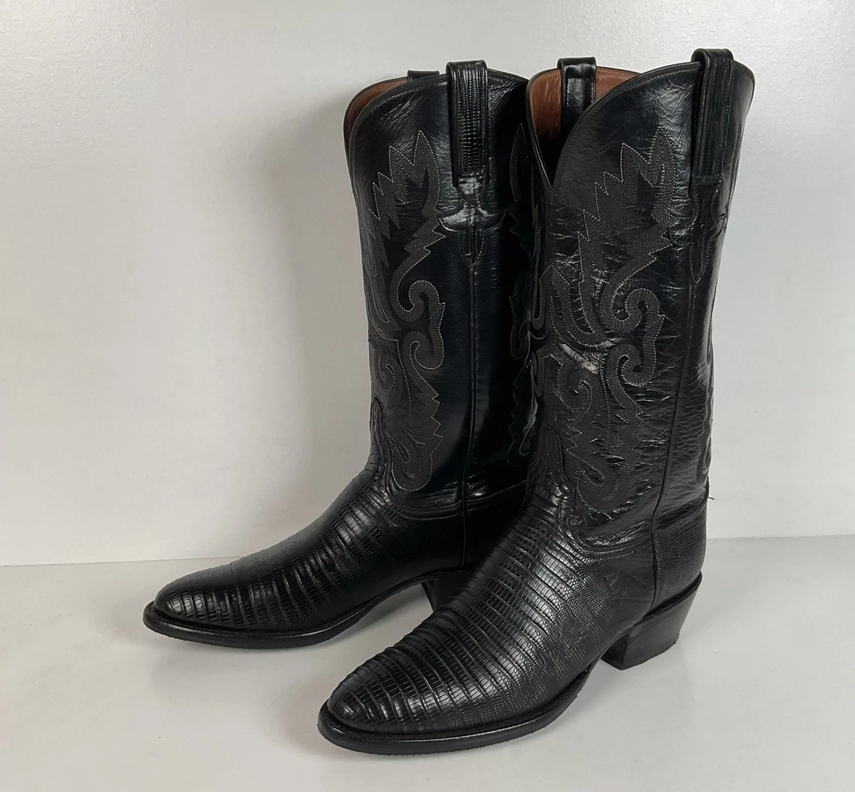 Black Lucchese Western Boots for Women for sale | eBay