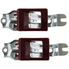 Interior Door Handle For 84-89 Toyota Pickup 4Runner Set of 2 Red Plastic