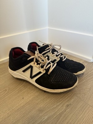 New Balance 3000v3 Metal Baseball Cleats - Men's Size 8.5 - Black/White