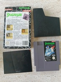 Shadowgate - Nintendo Entertainment System NES CIB Game - PAL A Mattel Complete 