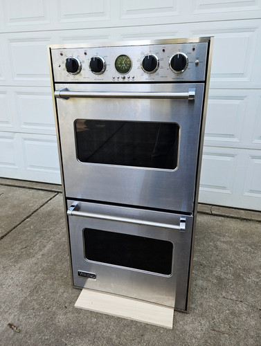 Viking VEDO5271SS 27" Built-In Double Electric Wall Oven Stainless Steel