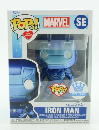 Funko Pop! - Marvel Iron Man SE Make a Wish Funko Exclusive - Bobblehead