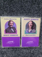 Vintage Marty Robbins Golden Memories Best Loved Hits Purple Cassette Country