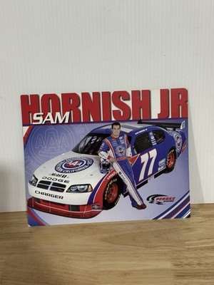 NASCAR Hero Postcard, Sam Hornish Jr. #77, AAA , 2009 COT Dodge, Rare One, 8x10
