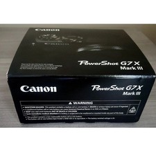 Canon PowerShot G7 X Mark III 20.1MP Point Shoot Digital Camera New Black