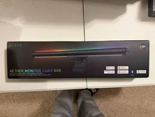 Razer - Aether Monitor RGB LED Light Bar - Black - New, Sealed - Ships Fast