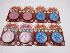 LOT OF 8 RUBY RED FACE BODY PAINT PINK BLUE 4 EACH 18ML .61oz USA VEGAN HYPO