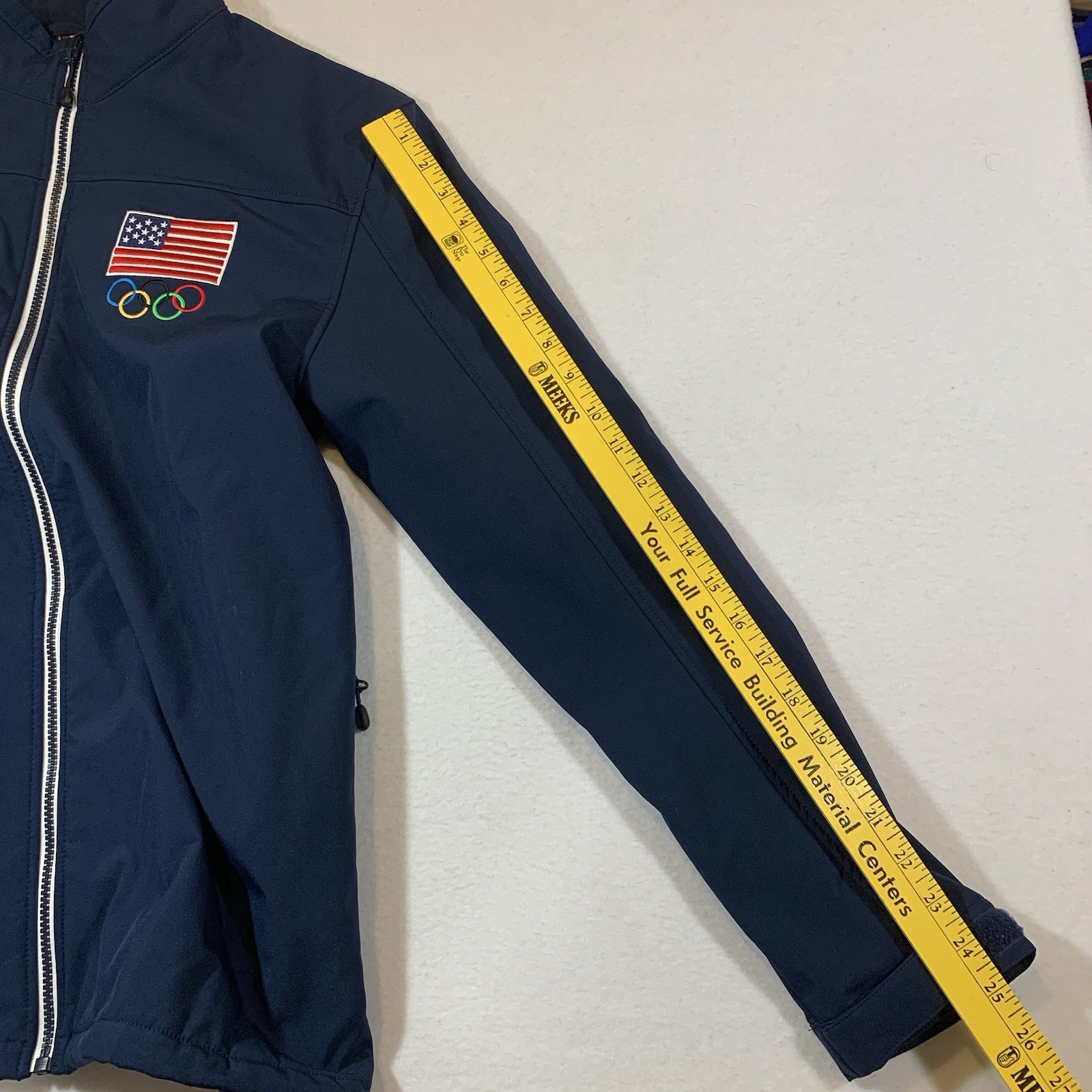Olympic Team USA Hershey Softshell Jacket Windbre… - image 18
