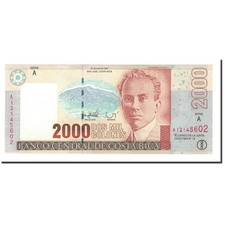 Banknote, Costa Rica, 2000 Colones, 1998, 1997-07-30, KM:265a, UNC