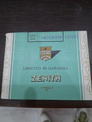 Zenith Uhren Garantie
