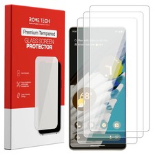 For Google Pixel 7 Pro Tempered Glass Screen Protector 3 Per Pack 