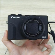 Canon PowerShot G7X Mark III Digital Camera Black Vlog 4K Flip Touch Screen WiFi