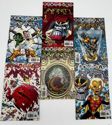 Thanos: Infinity Abyss #1 - #6 Complete Set 2002 Marvel Comics Starlin Milgrom