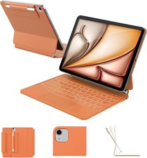 iPad Air 11 inch Case with Keyboard M4/M3/M2, 2026/2025/2024 , iPad Pro 11 4th