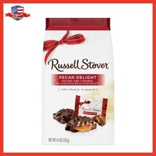Russell Stover Milk Chocolate Pecan Delights 5.4oz Single Pack Candy