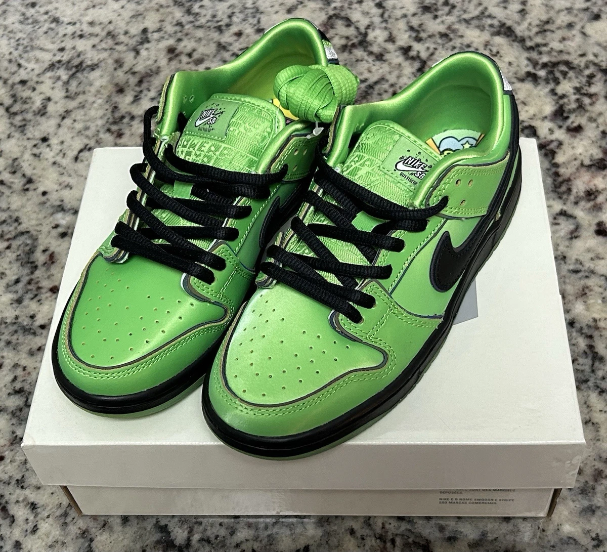 Nike The Powerpuff Girls x Dunk Pro SB QS Low Buttercup for sale