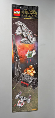 LEGO Star Wars doppelseitiges Laden Display Vinyl Banner Kylo Ren offizieller POS