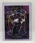 2025 Panini Select Football Purple Nico Collins #35