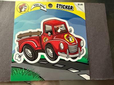 Buc-ee s Bucees Die Cut TRUCK Sticker