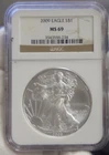 2009 US Silver Eagle $1 NGC MS69