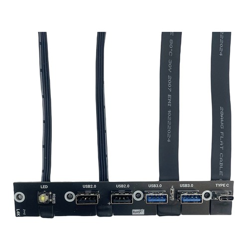 USB 3.0 Frontpanel-Hub IO-Panel 2-Port USB3.0+2-Port USB2.0+1-Port TYPE-C 28656 - Picture 5 of 5
