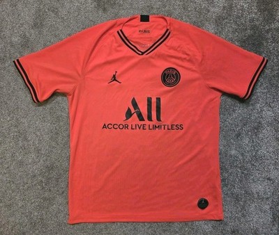 PSG Herren Large 2019 - 2020 Away Fußball Trikot Selten Nike Jordan 