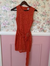 Orange Beach Dress Size Small