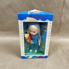 Bambola vintage 1966 bionda snodata Tiny Terry con barboncino nuova con scatola My Toy Japan n. 125
