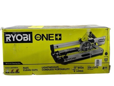 RYOBI ONE+ 18V 5-1/2 In. Flooring Saw with Blade TOOL ONLY PGC21B Used