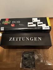 Burg Wächter 808 Zeitungsröhre Verzinkt Briefkasten NEU Schwarz - Anthrazit