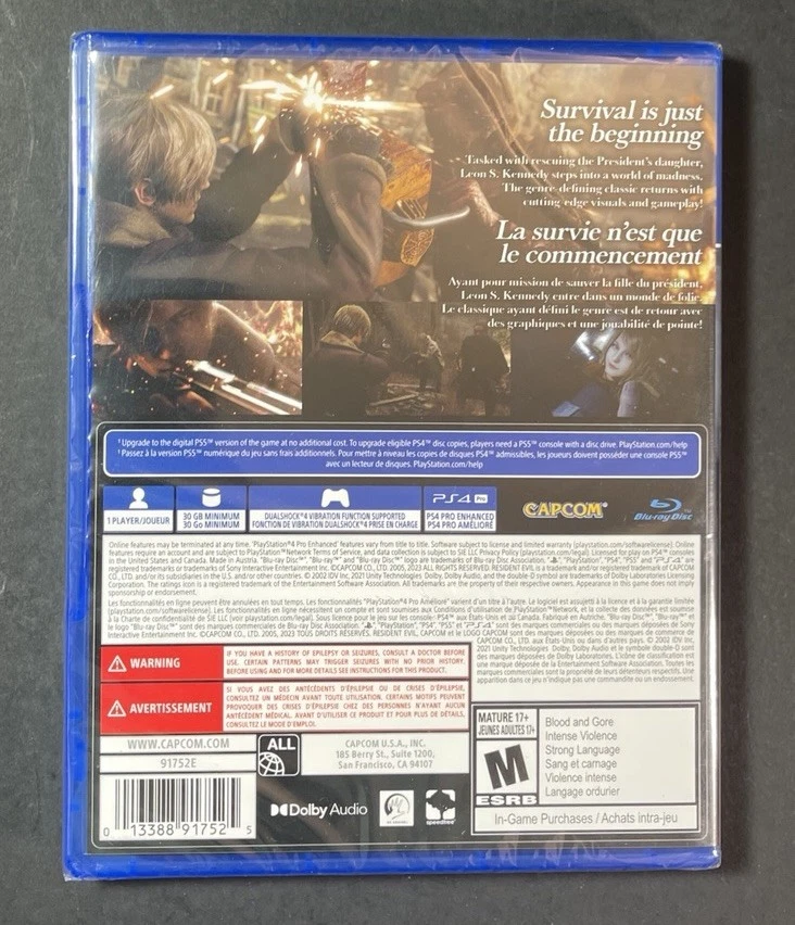 Resident Evil 4 (PS4) NEW - Image 2 of 4