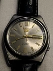 Seiko 5 Automatic ''Silver Dial'' Day/Date Vintage Japan Made Men's Watch 7S26