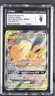 CGC 9 Eevee & Snorlax GX SM169 Black Star Promo Tag Team Tin Mint Pokemon Card